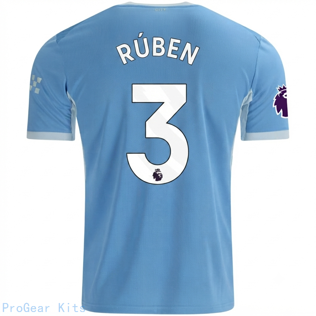 [LK] Manchester City R oben Dias #3 Home Jersey 2026/27