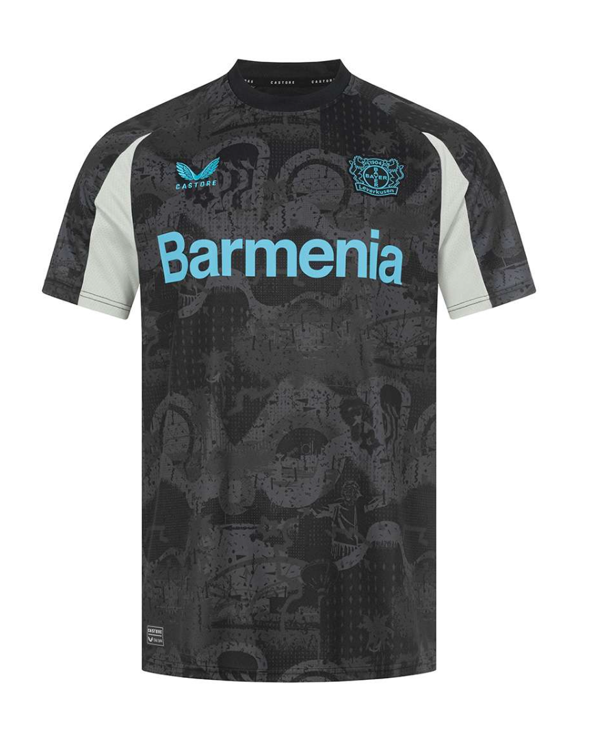 Bayer 04 Leverkusen's WIRTZ 10 Third Jersey for the 24-25 season.