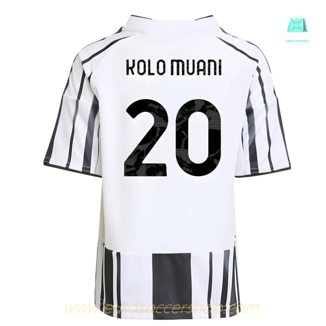2025-2026 Juventus Home Mini Kit (Kolo Muani 20)