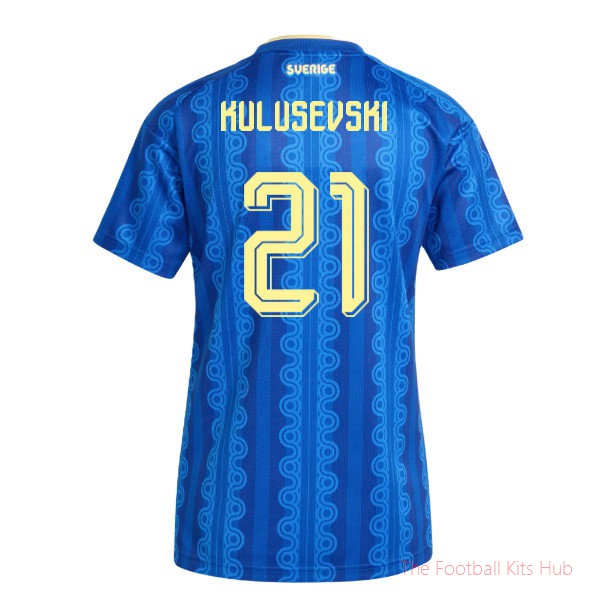 2026-2027 Sweden Away Shirt (Womens) (Kulusevski 21)