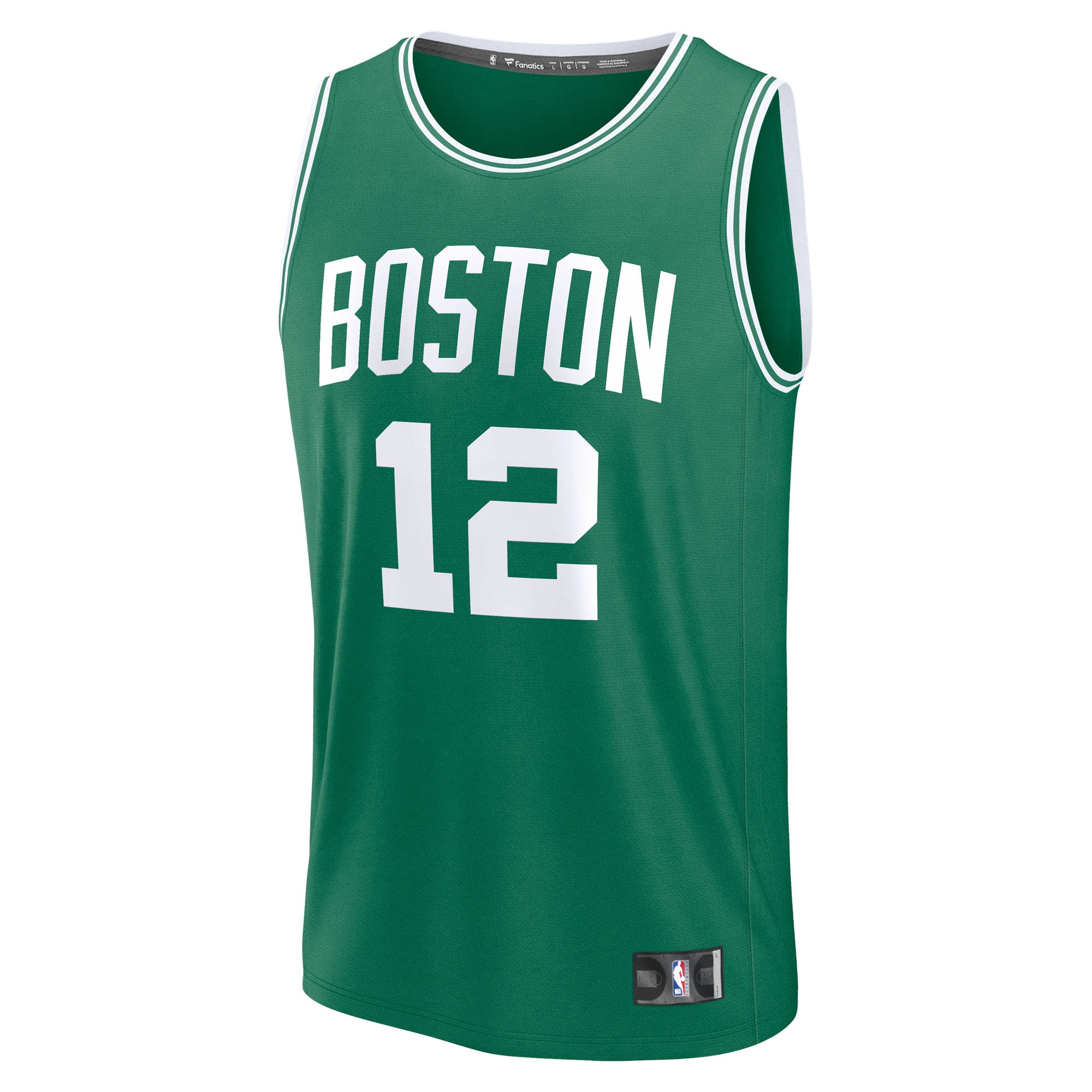 [LK] Chris Cenac Jr. Boston Celtics 2026 NBA Draft First Round Pick Fast Break Jersey - Icon Edition - Green