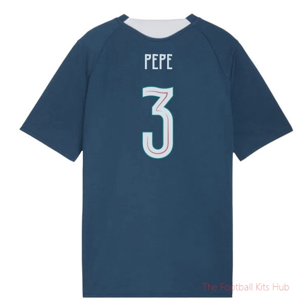 2026-2027 Portugal Training Jersey (Ocean Tropic) - Kids (Pepe 3)