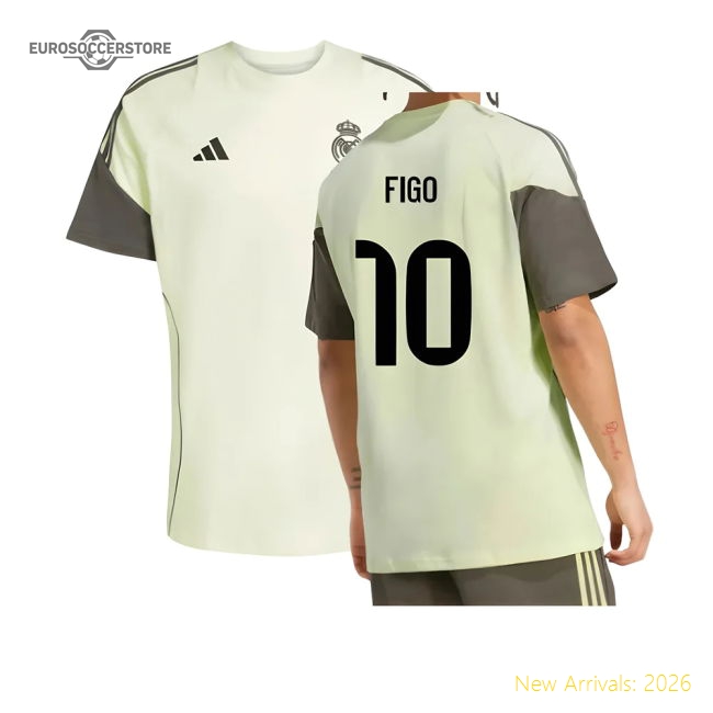 2025-2026 Real Madrid Training Match-ready Jersey Figo Nike Dri-fit