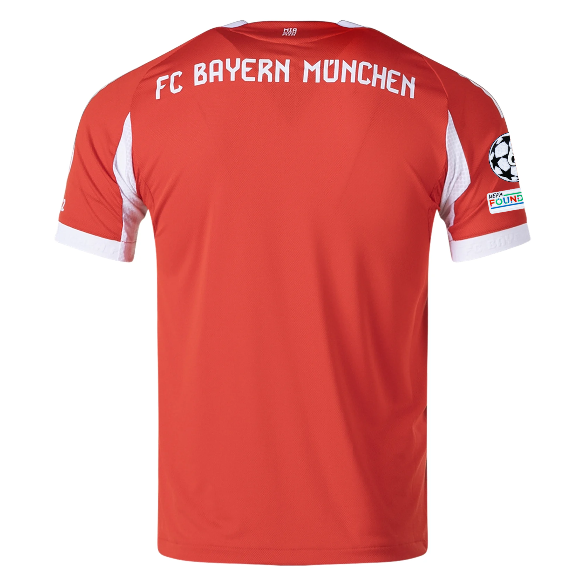 Bayern Munich Patches 2025-2026 UCL Home Jersey – Authentic Shirt