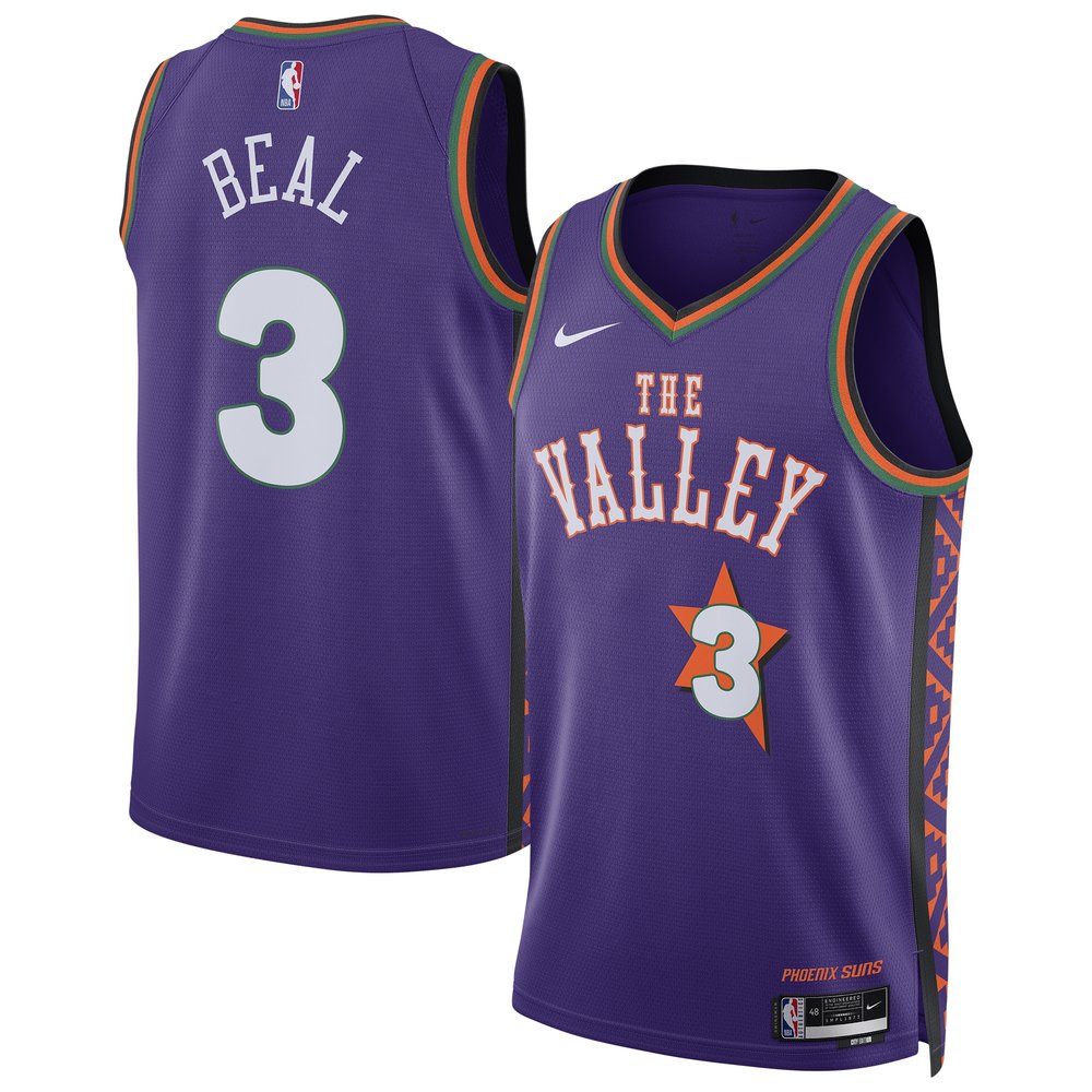 Pro Grade Phoenix Suns Purple Jersey City Edition - Game Day Essential