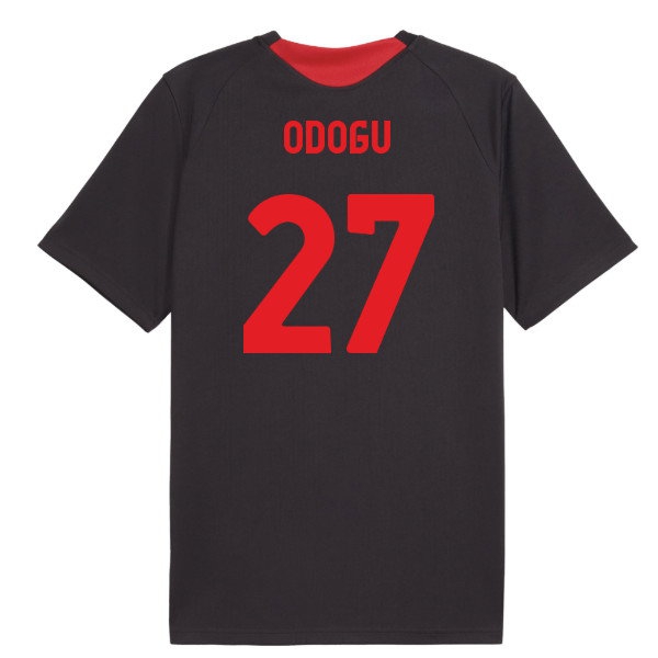 [DDJ] 2026-2027 AC Milan Training Jersey (Flat Dark Gray) (Odogu 27)