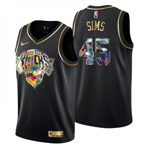 Black DEN York Knicks #45 Durable Jersey Quality Premium Quality