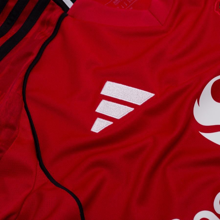 Manchester United Home Shirt 2025/26 Kids Long Sleeves
