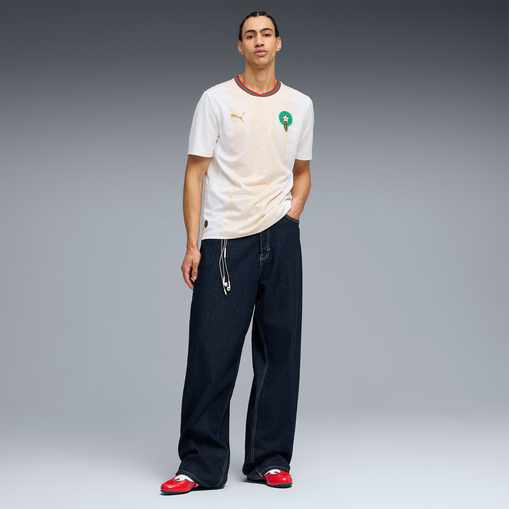 [JED] Morocco National Team 2026 Away Replica Jersey - White
