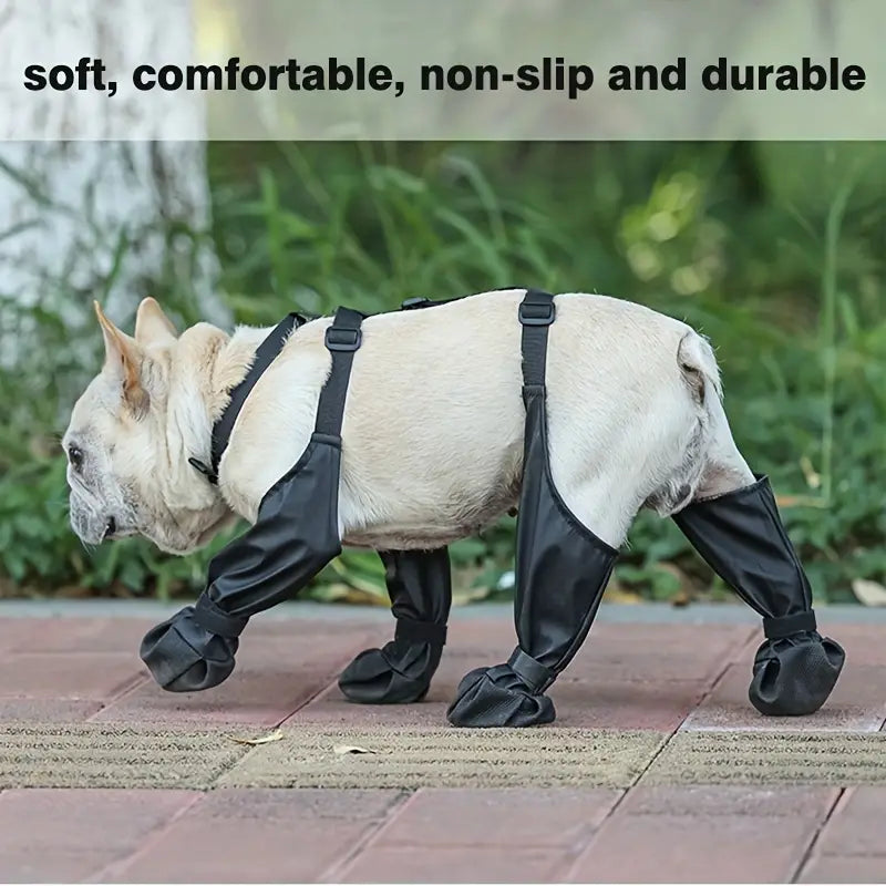 French Bulldog Footwear Soft And Stylish Paws Protector Indoor Use