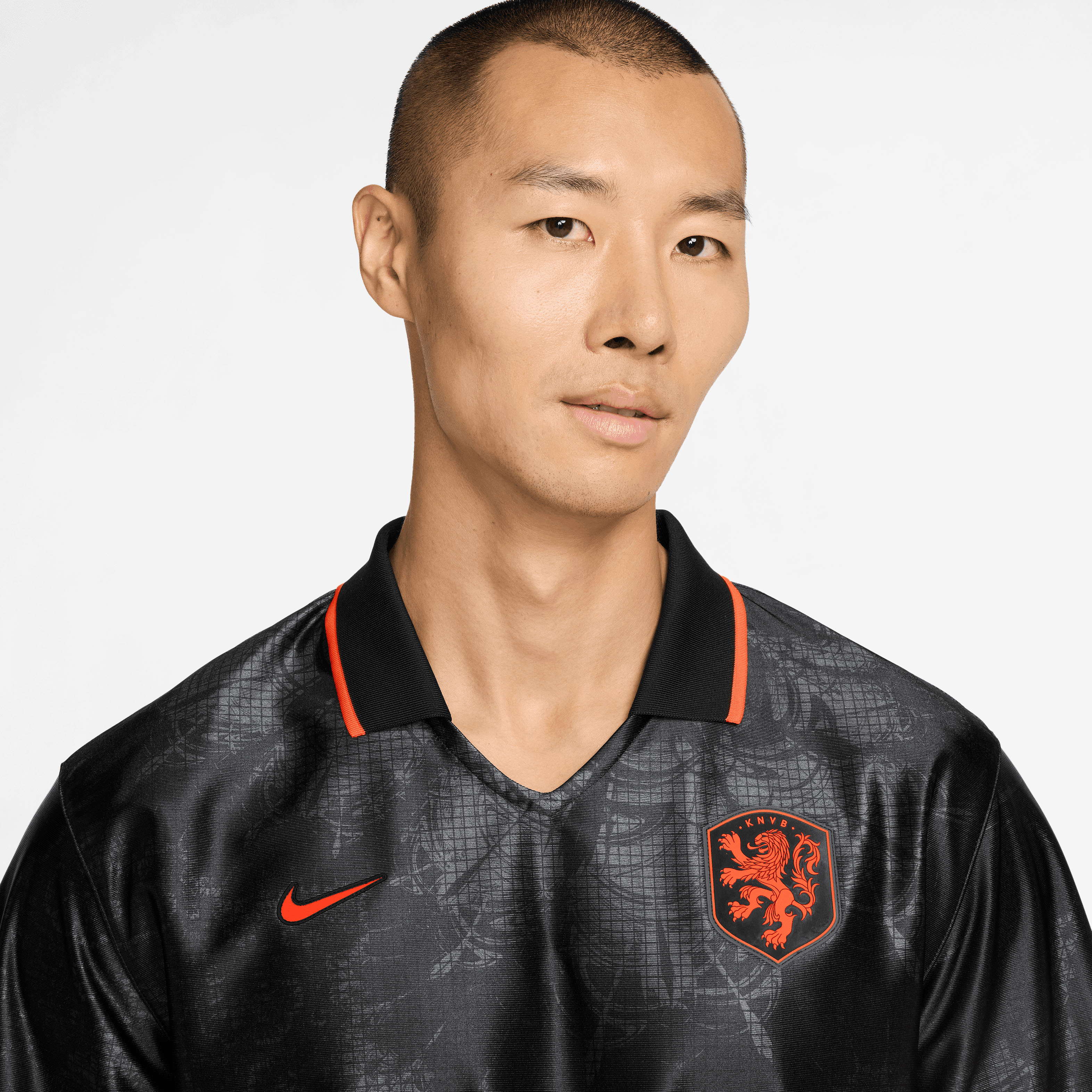 [ESK] Netherlands National Team Dri-FIT Energy Lifestyle Jersey - Black
