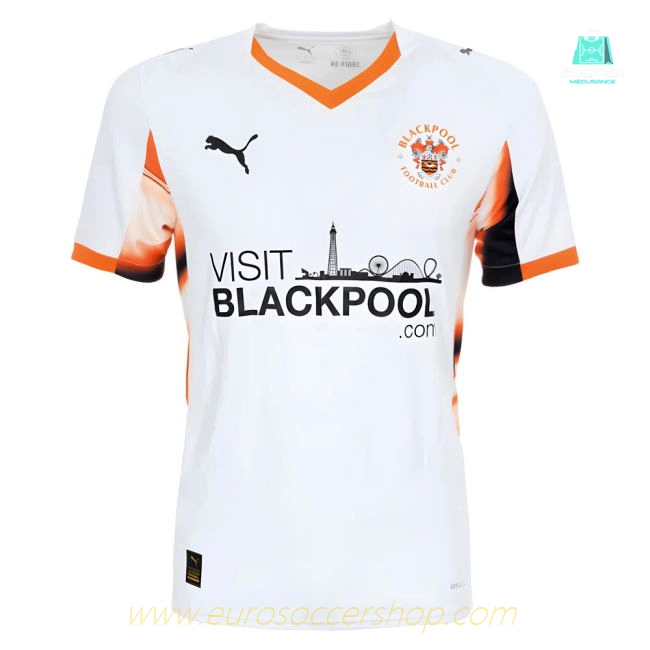 2025-2026 Blackpool Away Shirt (Kids) (Your Name)