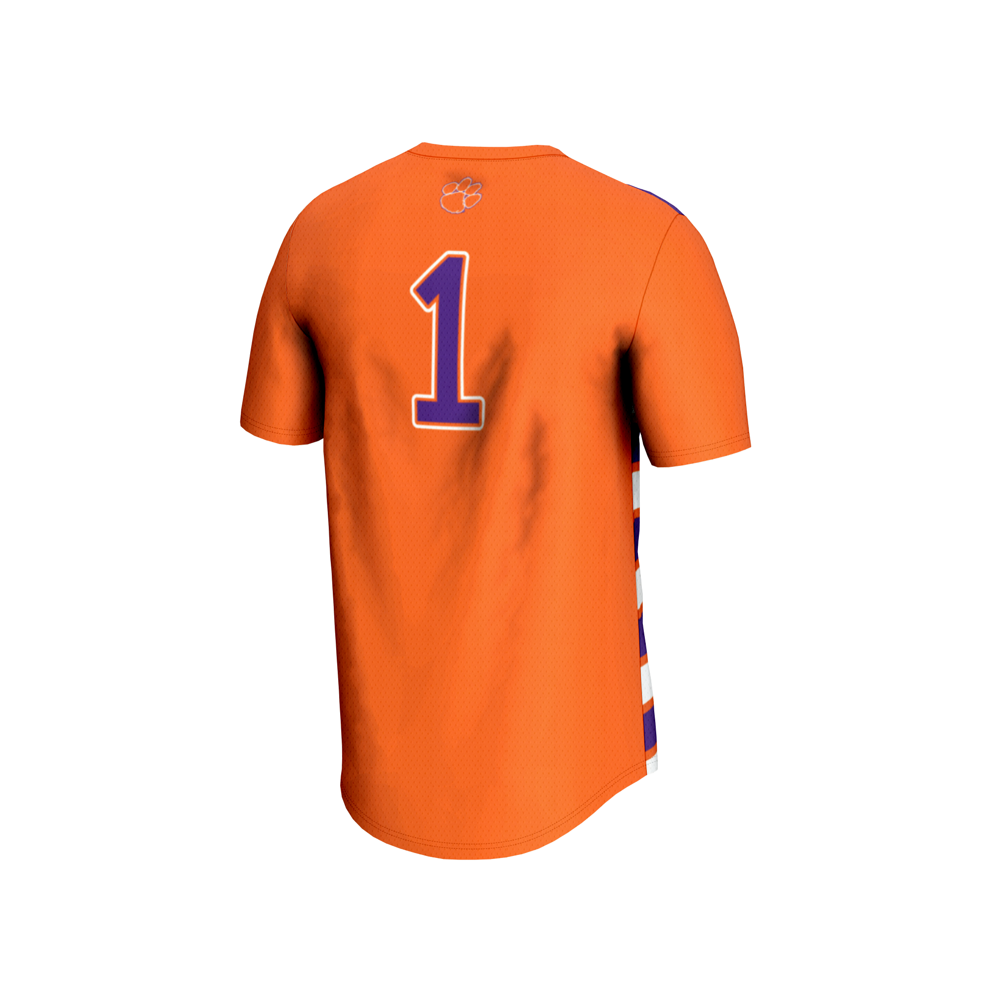 [NJP] Clemson Tigers GameDay Greats Unisex Lightweight Soccer Fashion Jersey - Orange