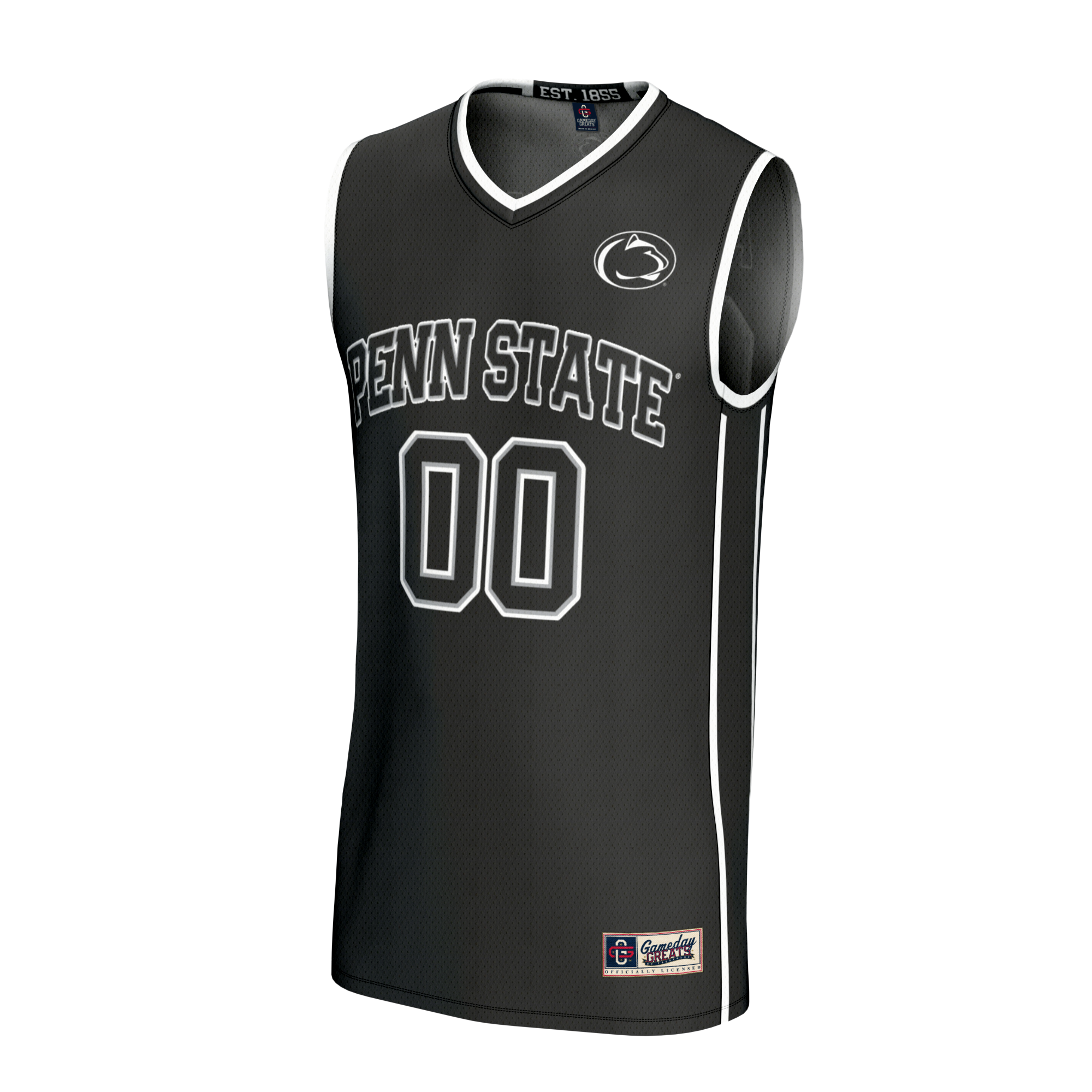 [NJP] Penn State Nittany Lions GameDay Greats Youth NIL Pick-A-Player Lightweight Men's Basketball Fashion Jersey - Black