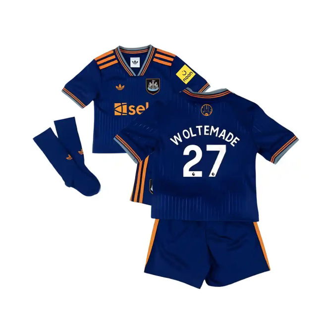 Moisture-Wicking 2025-2026 Newcastle Third Official Authentic Jer#410