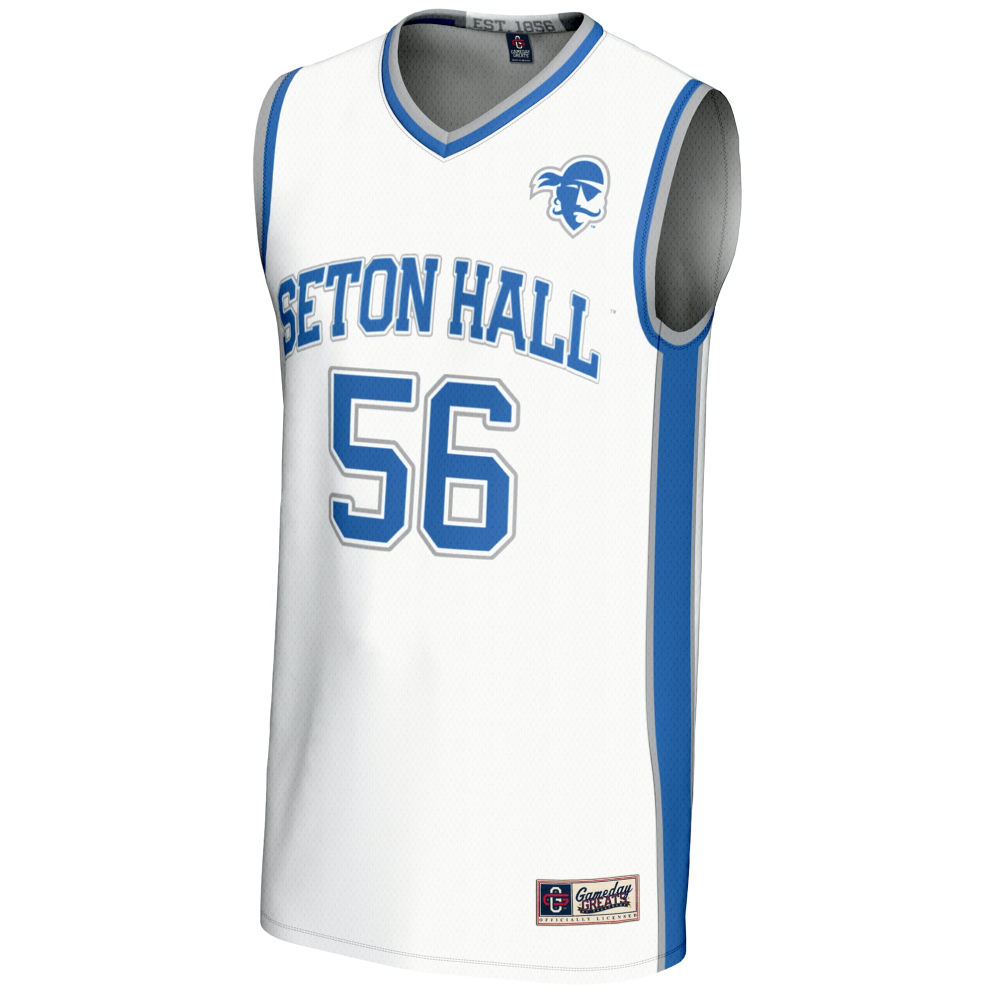 [DDG] Seton Hall Pirates GameDay Greats Youth Lightweight Basketball Jersey - White