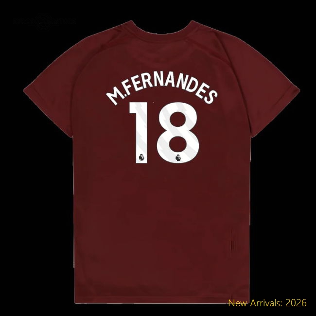 West Ham United Poly T-Shirt (Claret/Blue) - Kids (M.Fernandes 18)