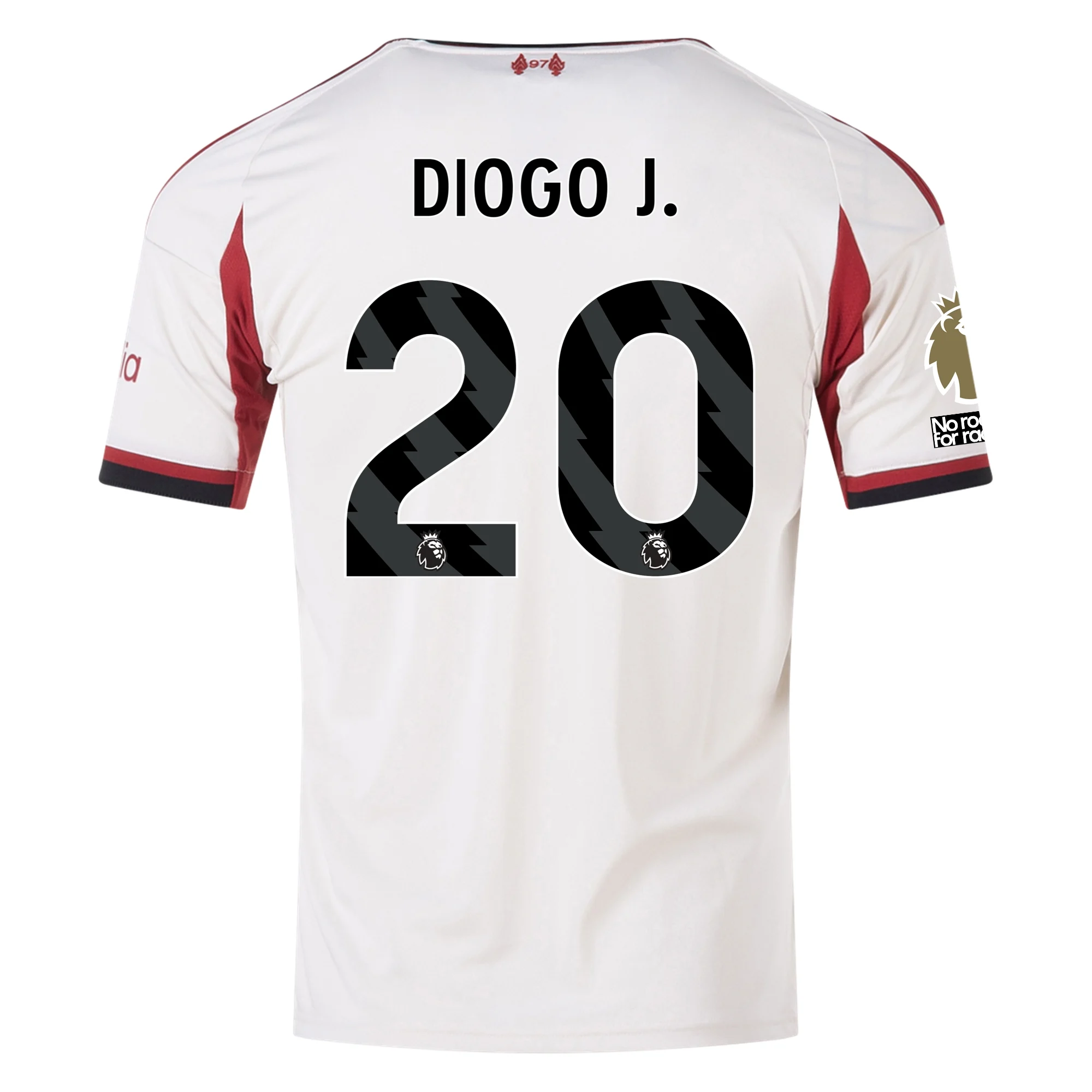 Liverpool Diogo Jota 2025-2026 UCL Away Jersey – Authentic Shirt