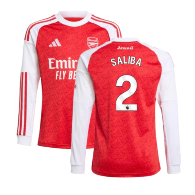Kids Heritage Arsenal Heritage Design Home Retro Jersey (Saliba 2)