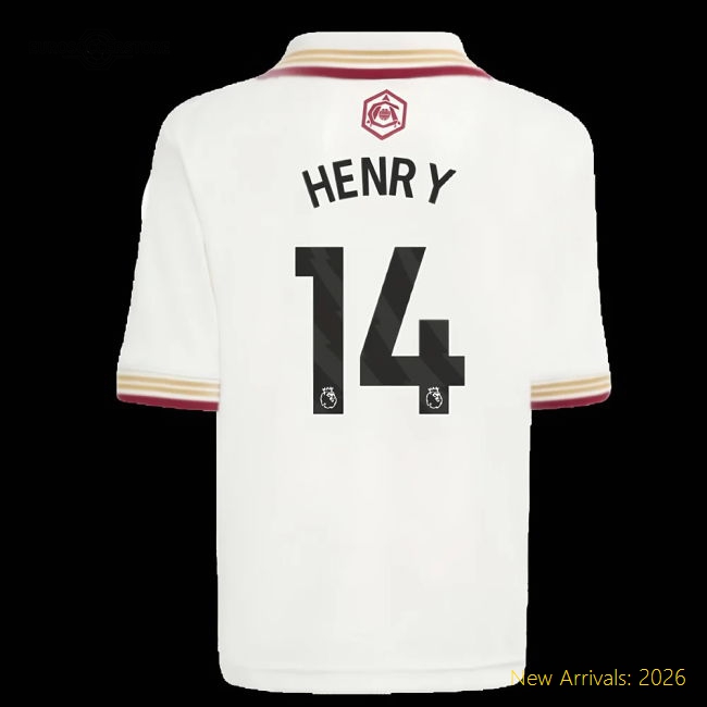 Gentle Arsenal Mini Jersey Henry 2025-2026 Drycell Moisture-wicking
