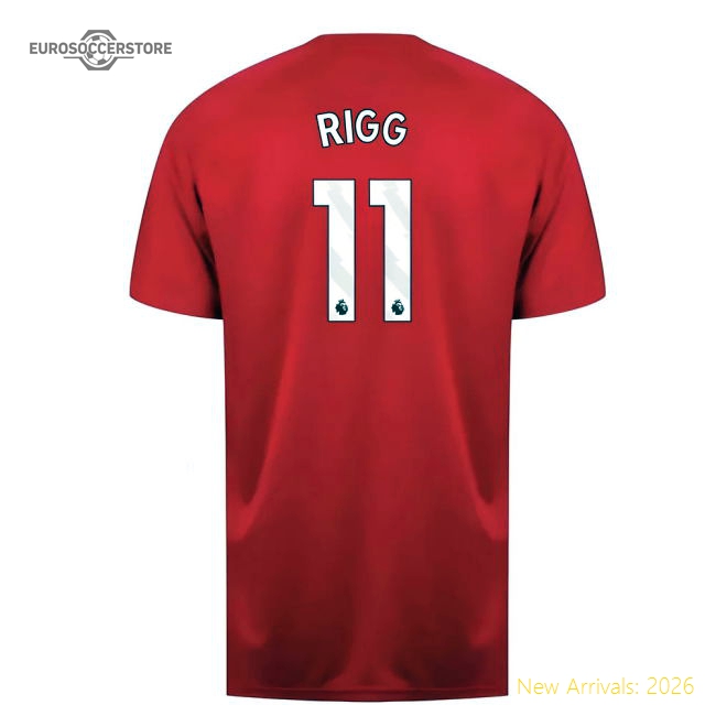 Sunderland Poly T-shirt (red) (rigg 11) - Authentic Design