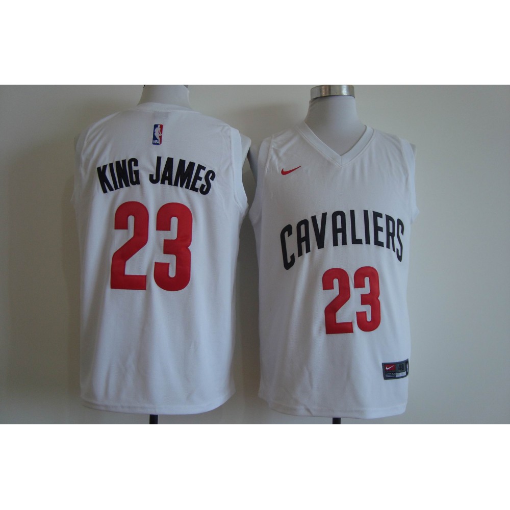 High-Quality LeBron James23 White Jersey - - Must-Have Jersey