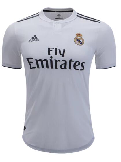 Performance Driven Real Madrid Home 201819 White Soccer Jersey Shirt