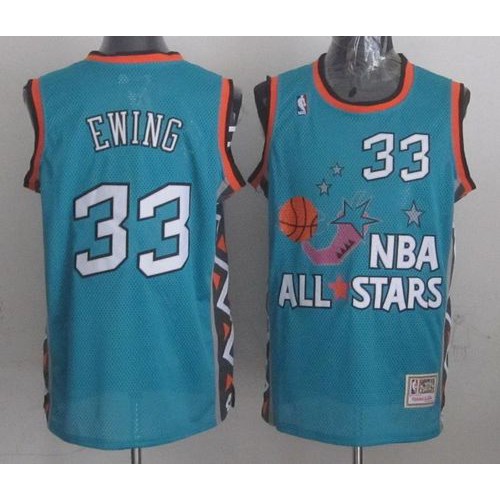 Mitchell And Ness Knicks Blue York Knicks #33 Jersey - Budget-Friendly