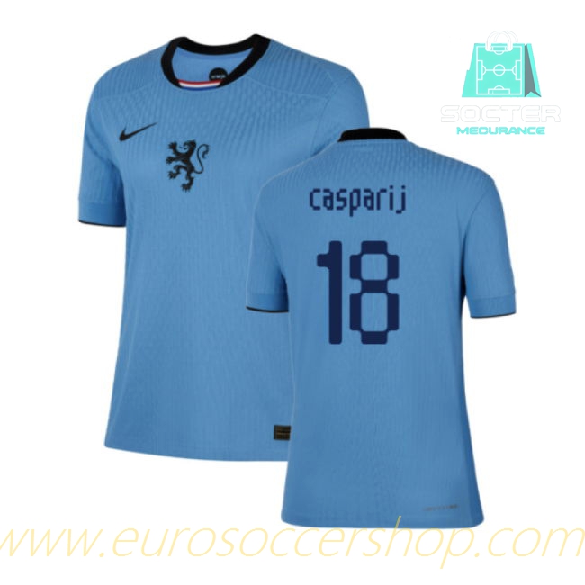 2025-26 Collection Fan Edition Holland Away Jersey Women's Version (Casparij 18)