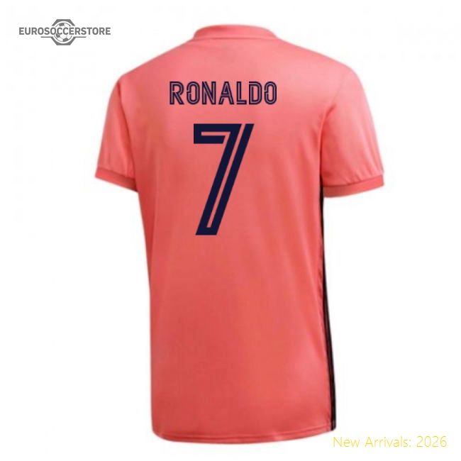 Authentic 2020-2021 Real Madrid Adidas Away Football Shirt (Ronaldo 7)