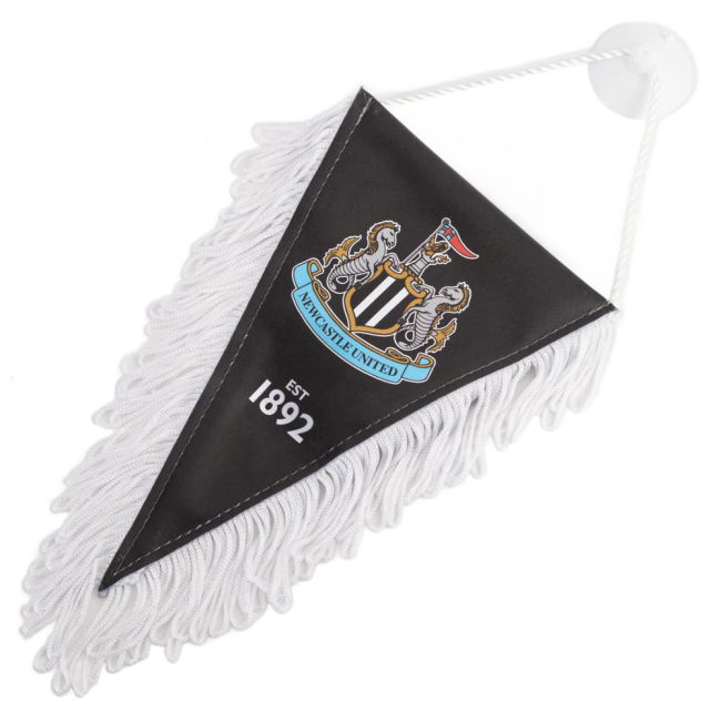 Newcastle United FC Triangular Mini Pennant - game day
