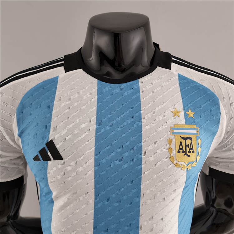 Argentina World Cup 2022 Home White Soccer Jersey Football Shirt