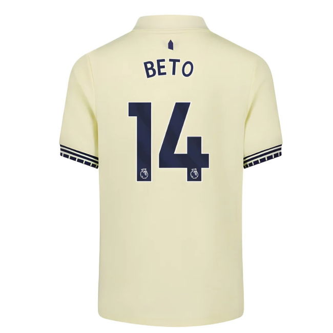 Premium 2025-2026 Everton Away With Vintage Design - True To Size