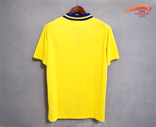 Sweden 1994 year Main Soccer Jersey