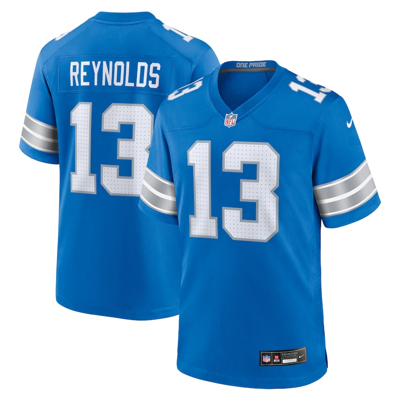 None Craig Reynolds DET Lions Championship Professional Jersey