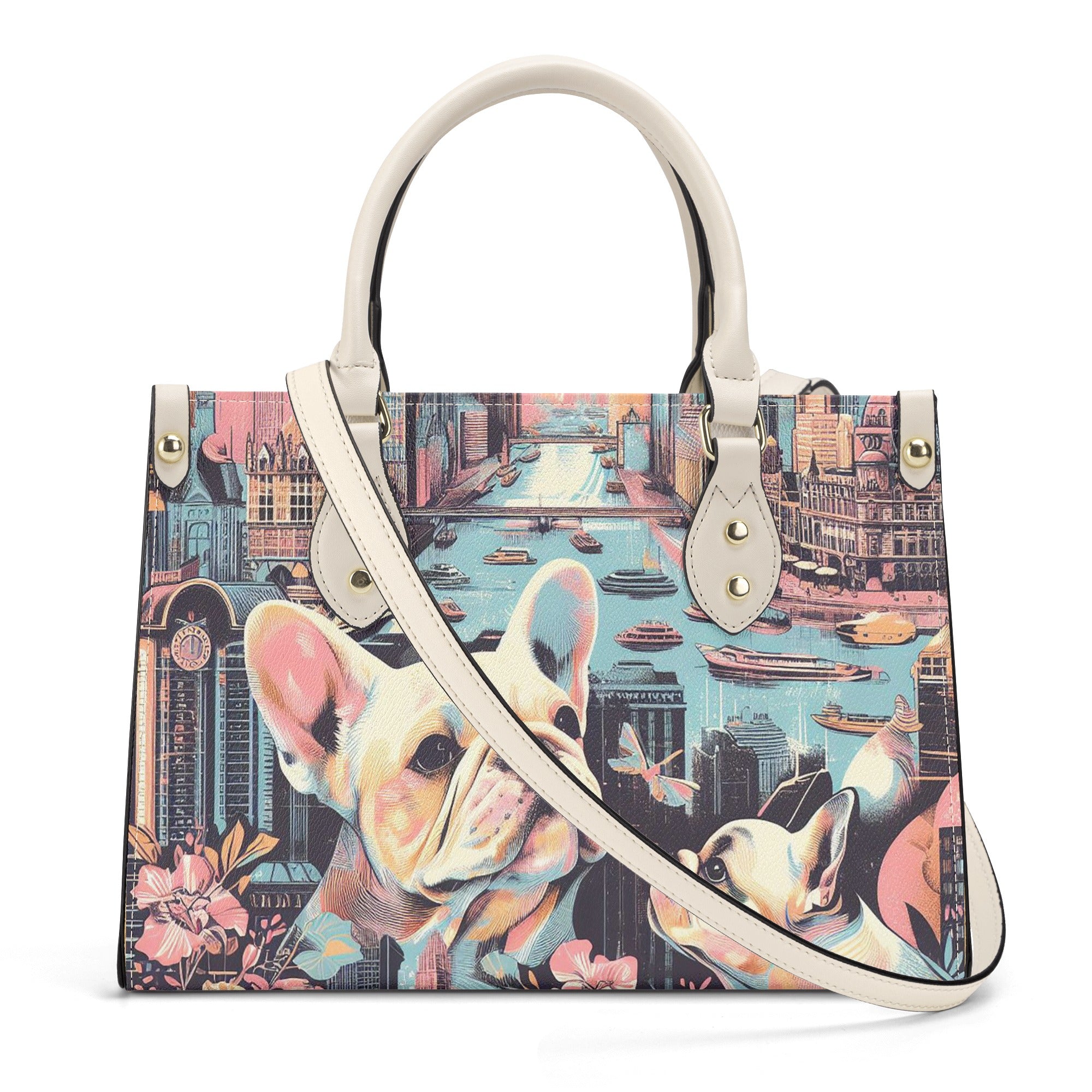 French Bulldog Lover Ivy Luxury Women Handbag Gift For Dog Lovers