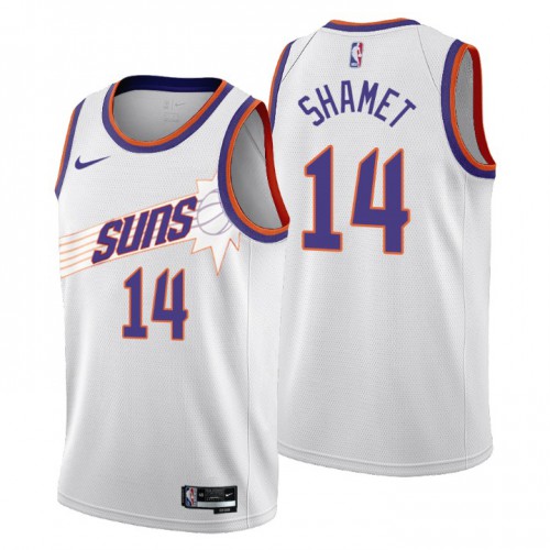 Suns White Phoenix Suns #14 Nike Jersey - Value-Priced Game Day Wear