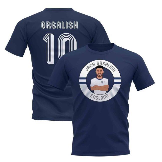 Premium Jack Grealish England Soccer Lightweight Match Authentic