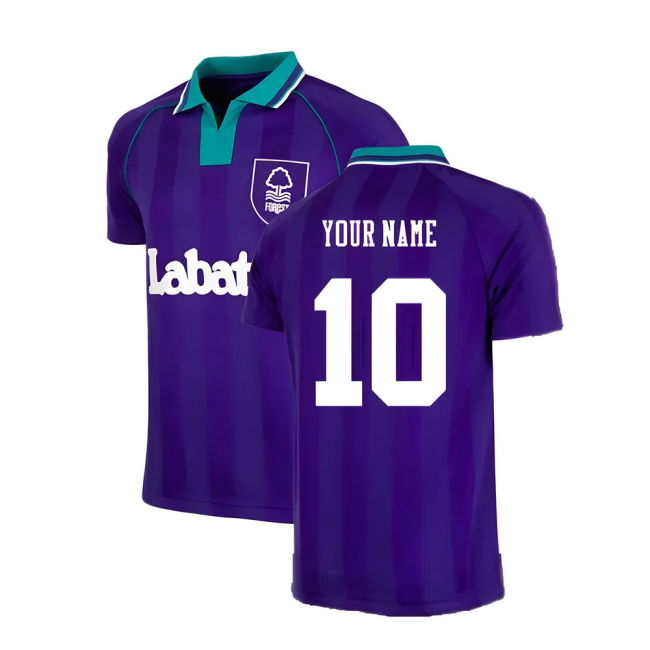 Nottingham Forest Retro official style Away Shirt 1993-1995 (Unisex