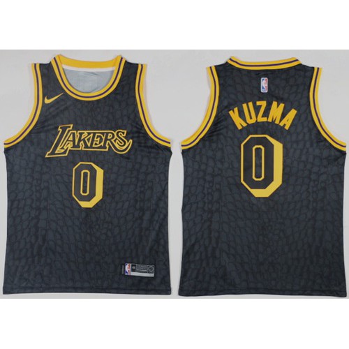 Nike Lakers Black Angeles Lakers #0 Jersey - On Sale Premium Quality