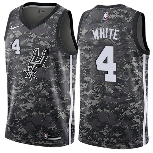 LAC Black Nike A. Spurs #4 NBA Jersey Premium Quality NBA Fan Apparel