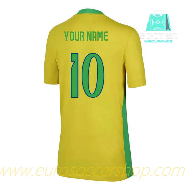 2025/26 Campaign Brazilian National Team Home Jersey Kids Edition