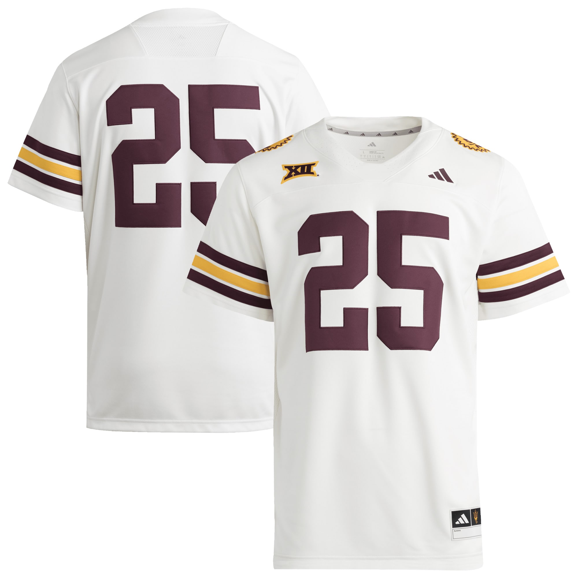 [NJP] Women's Arizona State Sun Devils Premier Strategy Jersey - White