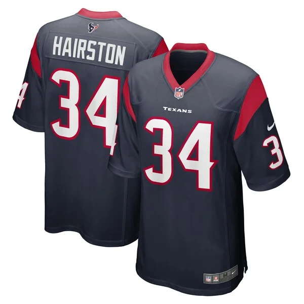 None Troy Hairston Game Jersey - Navy | NFL Player Jersey | NFL Footba