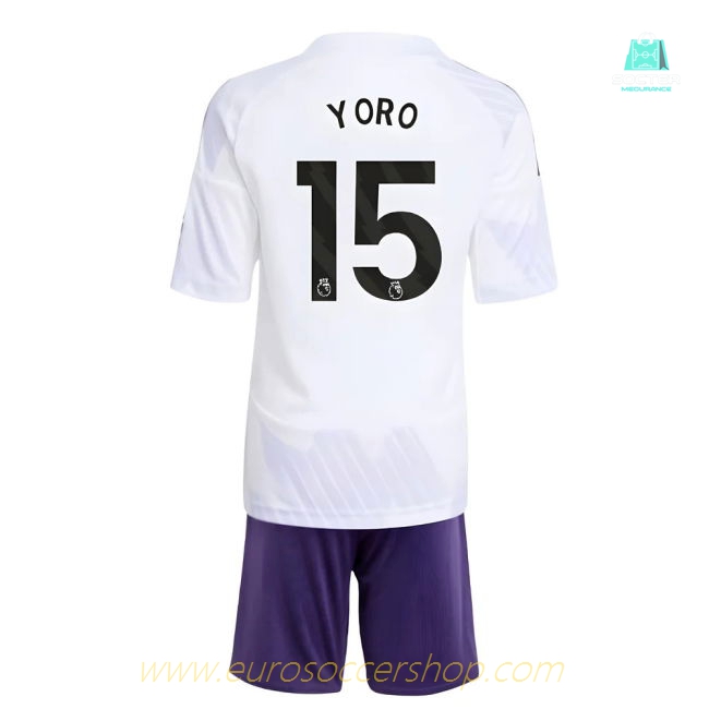 2025-2026 Man Utd Away Mini Kit (Yoro 15)