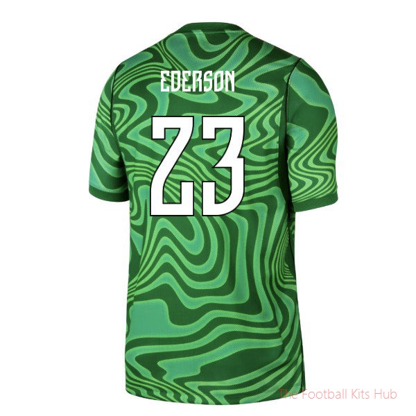 [JED] 2026/27 Brazil Goalkeeper Shirt (Pine Green) (Ederson 23)