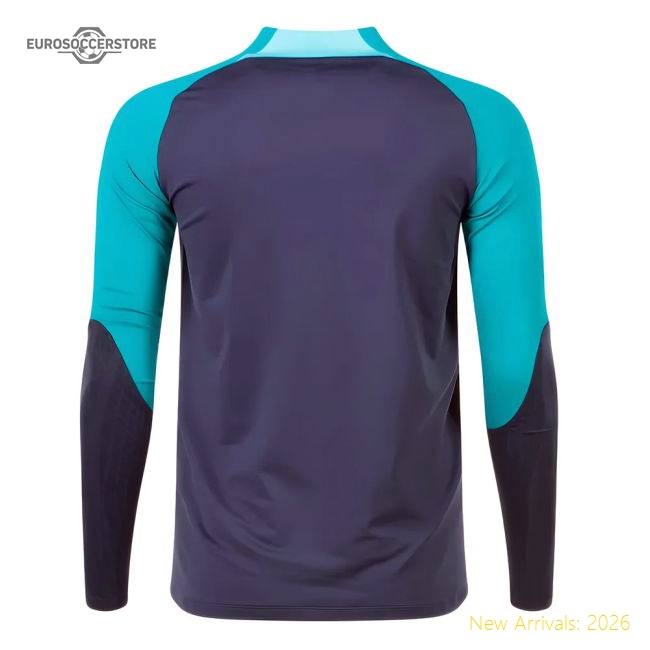 Official Top-Quality 2023-2024 Barcelona Drill Top (Thunder)