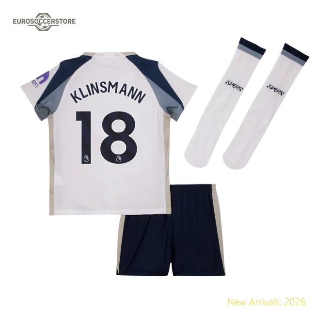 Gentle Mini Football Team Klinsmann Jersey 2025-2026 Lightweight