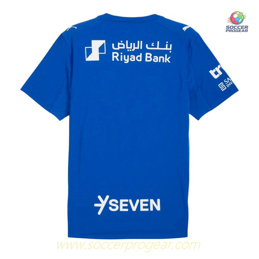 Youthren's AL Hilal Home Team Soccer Team Shirt 2025/26 Collection