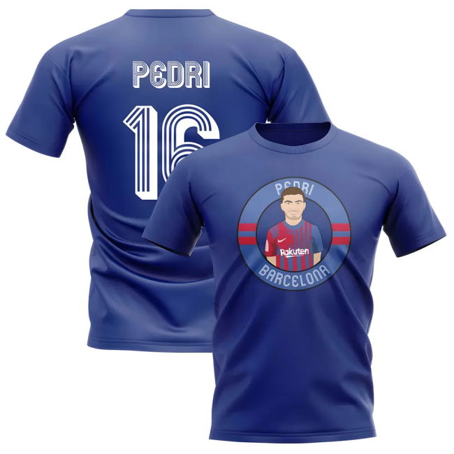Official 2025-2026 Barcelona Football Shirt With Classic Design